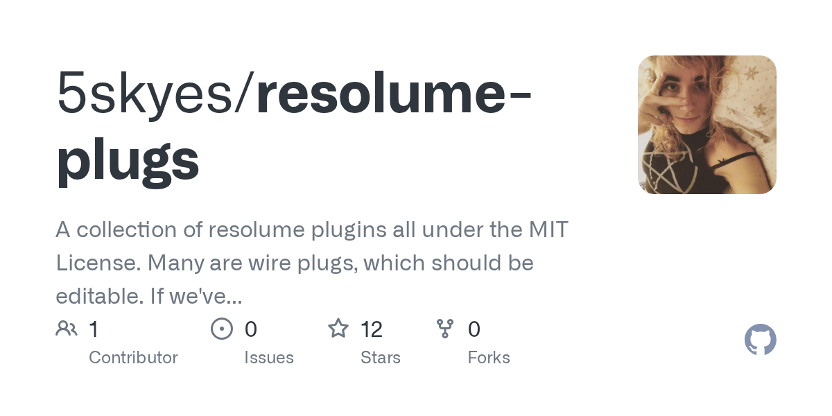 5Skyes Resolume Plugs