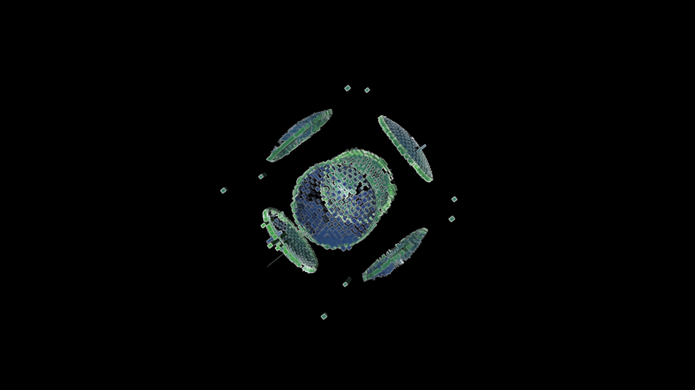 Audioreactive Sci-Fi visuals