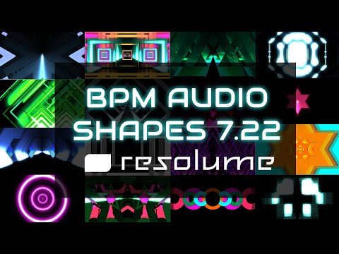 BPM Audio Shapes 7.22 for Resolume Arena & Avenue