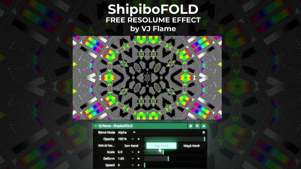 ShipiboFOLD - VJ Flame [FREE RESOLUME EFFECT]