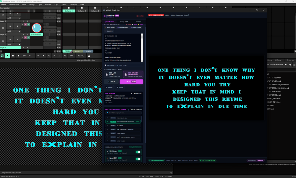 VJ LYRIC STUDIO PRO