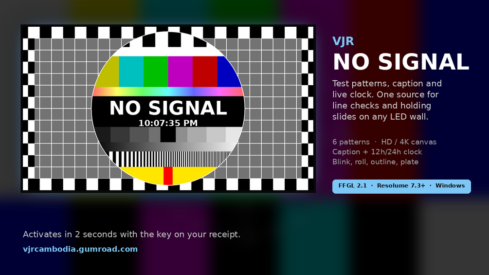 VJR No Signal