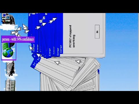 Windows 98 Glitched